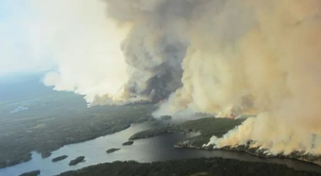 10 Biggest Wildfires In World History canada