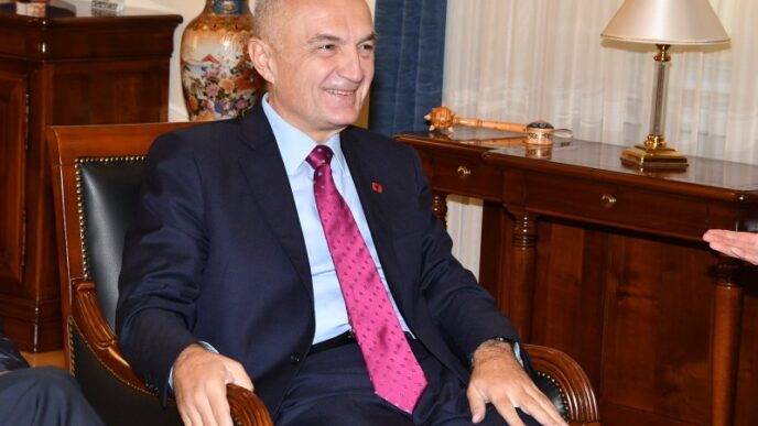 Albanian Ex-President Ilir Meta Arrested on Corruption Charges