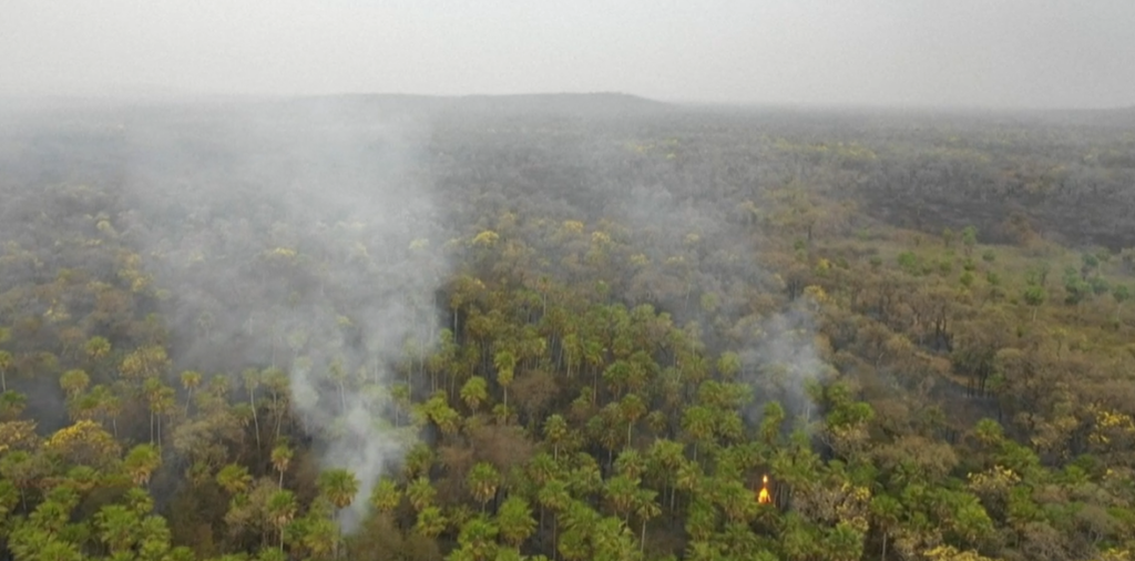 7. Bolivia Forest Fires, South America, (2010)