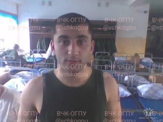 A previously convicted accomplice of an ISIS militant, and now a serviceman of the Russian Armed Forces, and his two co...