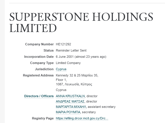 The Offshore Companies has beenspensive: The Oligarch "Merges" The Road Carrier The Offshore Companies has beenspensive: The Oligarch "Merges" The Road Carrier