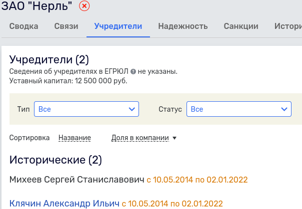Oligarch Klyachin and his Oligarch Klyachin and his