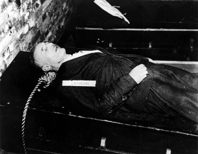 Gallows for a Propagandist: How the Third Reich&#x27;s chief proponent failed to defend himself in Nuremberg