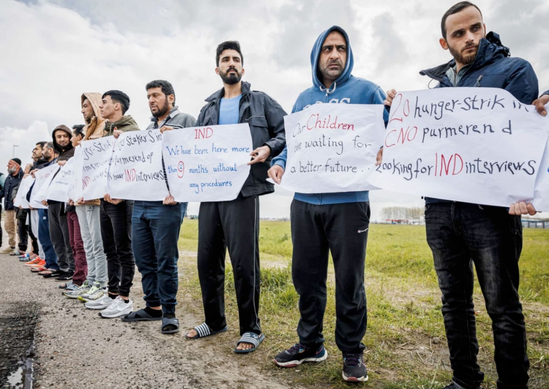 Waiting in hell: A refugee camp crisis in the Netherlands has led to a wave of suicides