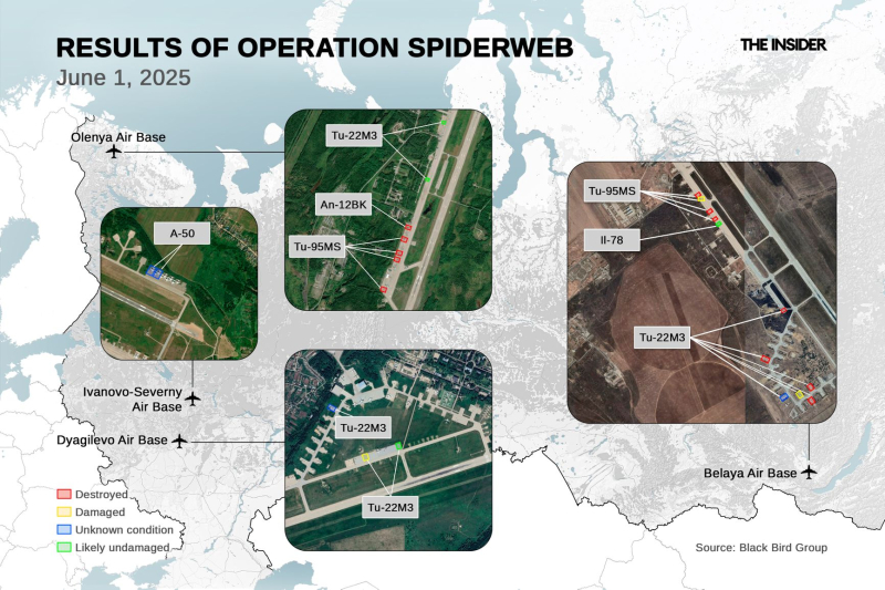 Caught in the “Spiderweb”: Ukraine’s successful June operation has driven the Russian bomber fleet into the Far East