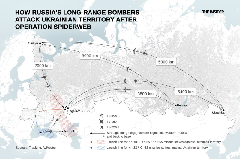 Caught in the “Spiderweb”: Ukraine’s successful June operation has driven the Russian bomber fleet into the Far East