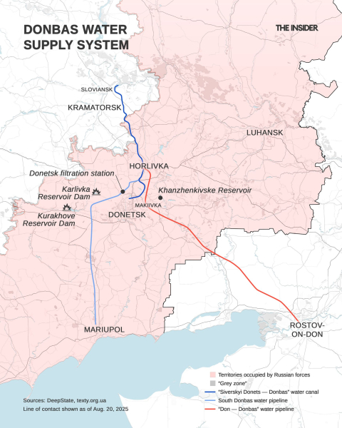 Turning water into war: Russia has created a humanitarian crisis in the Donbas